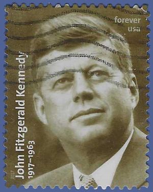 #5175 (49c Forever) John Fitzgerald Kennedy 2017 Used