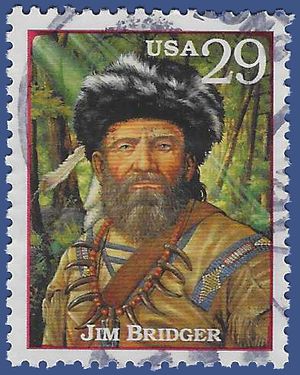 #2869c 29c Legends of The West Jim Bridger 1994 Used