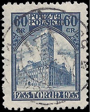 Poland # 275 1933 Used