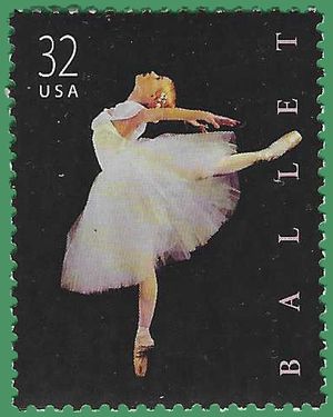 #3237 32c American Ballet 1998 Mint NH