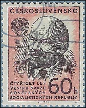 Czechoslovakia #1140 1962 CTO Pencil Note on Back
