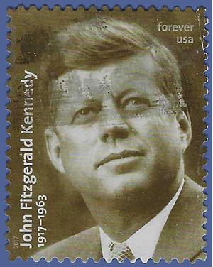 #5175 (49c Forever) John Fitzgerald Kennedy 2017 Used