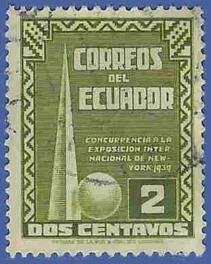 Ecuador # 388 1939 Used