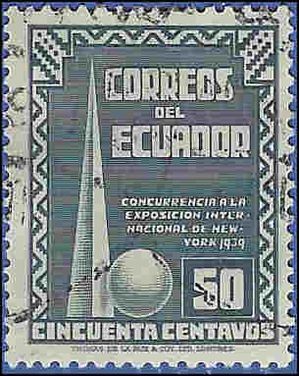 Ecuador # 391 1939 Used