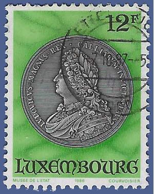 Luxembourg # 740 1986 Used