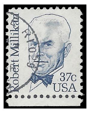 #1866 37c Great Americans Robert Millikan 1982 Used