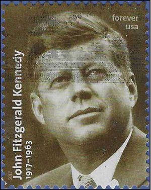 #5175 (49c Forever) John Fitzgerald Kennedy 2017 Used