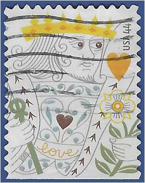 #4404 Love Issue King of Hearts Booklet Single 2009 Used