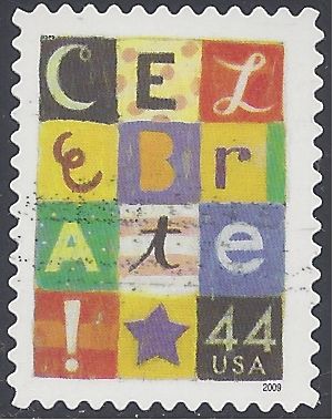 #4407 44c Celebrate 2009 Used