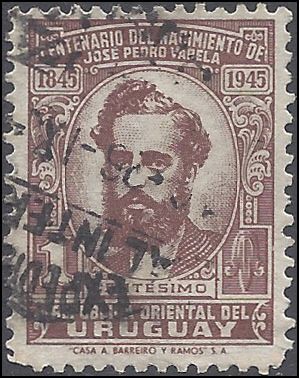 Uruguay # 535 1945 Used