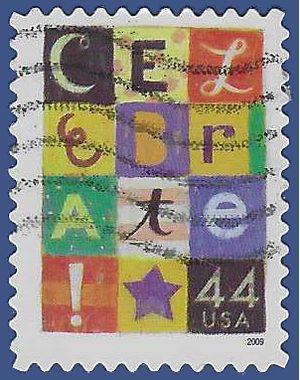 #4407 44c Celebrate 2009 Used