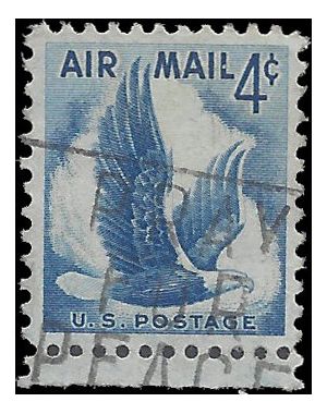 Scott C 48 US Air Mail Eagle in Flight 1954 Used