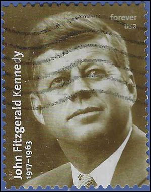#5175 (49c Forever) John Fitzgerald Kennedy 2017 Used