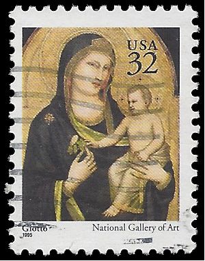 #3003 32c Madonna and Child 1995 Used