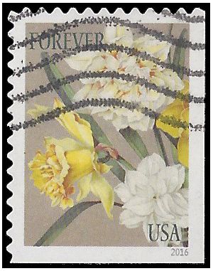 #5051 Botanical Art Jonquils Booklet Single 2016 Used