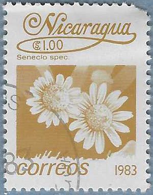 Nicaragua #1218 1983 CTO HR