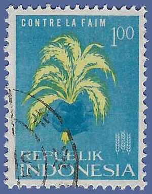 Indonesia # 585 1963 Used