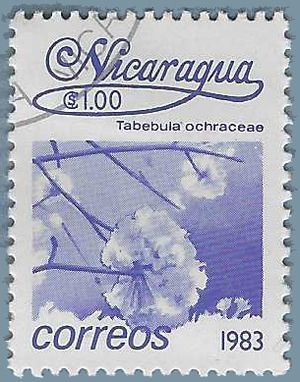Nicaragua #1221 1983 CTO HR