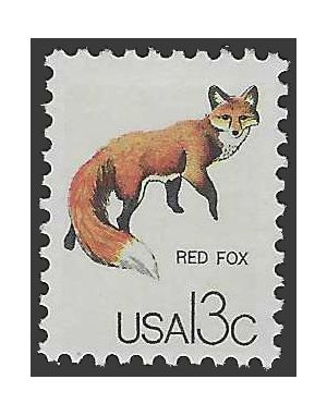 #1757g 13c CAPEX Wildlife From Canada Red Fox 1978 Mint NH