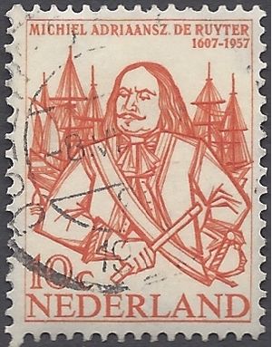 Netherlands # 370 1957 Used