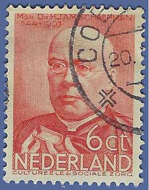 Netherlands #B 88 1936 Used