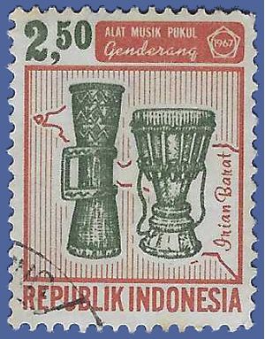Indonesia # 710 1967 Used