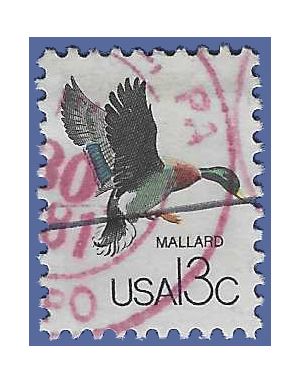 #1757b 13c CAPEX Wildlife From Canada Mallard 1978 Used