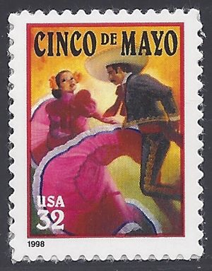 #3203 32c Cinco De Mayo 1998 Mint NH