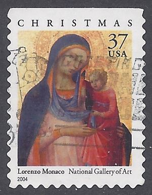 #3879 37c Madonna and Child 2004 Used