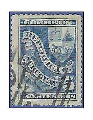 Uruguay # 104 1892 Used