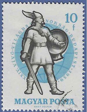 Hungary #1241 1959 CTO