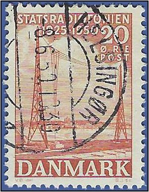 Denmark # 317 1950 Used