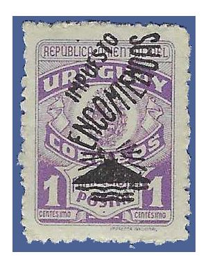 Uruguay #Q 74 1949 Mint NH