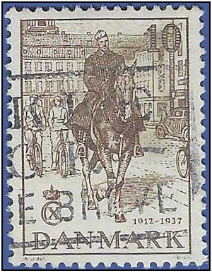 Denmark # 259 1937 Used