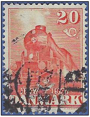 Denmark # 302 1947 Used
