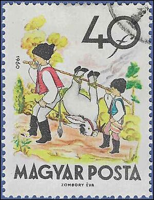 Hungary #1340 1960 CTO
