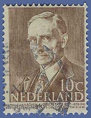 Netherlands #B178 1947 Used