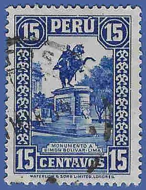 Peru # 311 1932 Used