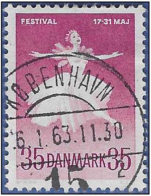 Denmark # 369 1959 Used