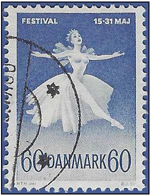 Denmark # 401 1962 Used