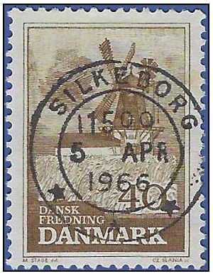 Denmark # 423 1965 Used