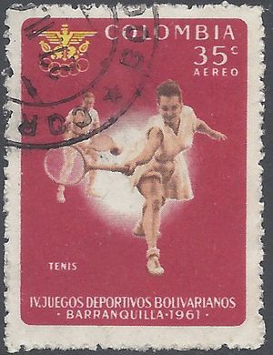 Colombia #C415 1961 Used