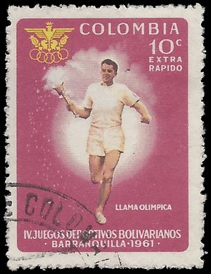 Colombia #C417 1961 Used