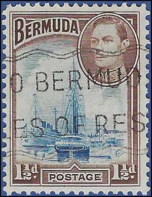 Bermuda # 119 1938 Used