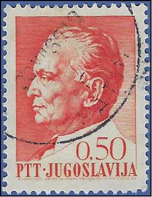 Yugoslavia # 927 1968 Used