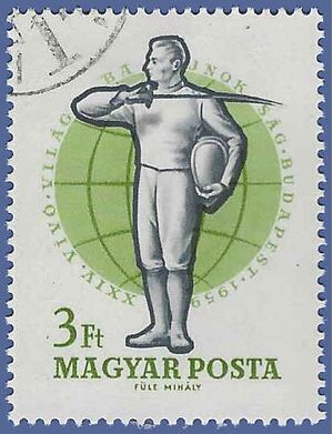 Hungary #1248 1959 CTO