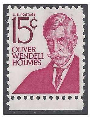 #1288 15c Prominent Americans Oliver Wendell Holmes 1968 Mint NH