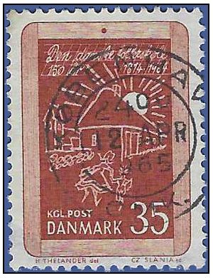 Denmark # 411 1964 Used
