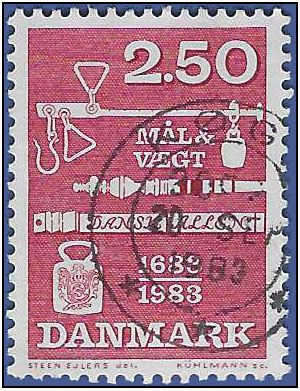 Denmark # 740 1983 Used