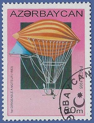 Azerbaijan # 508 1995 CTO H